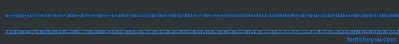 fuente Binary01sBrk – Fuentes Azules Sobre Fondo Negro