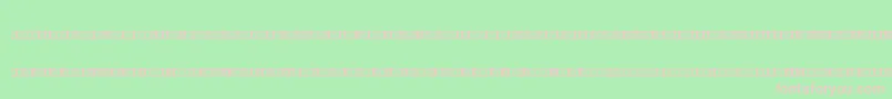 Binary01sBrk Font – Pink Fonts on Green Background