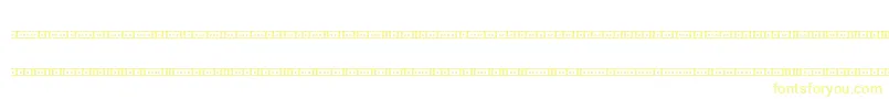 Шрифт Binary01sBrk – жёлтые шрифты