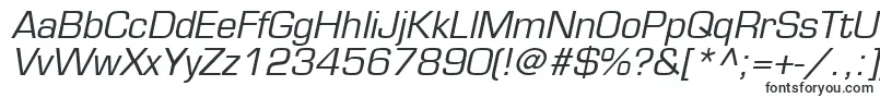 Шрифт Square721BtItalic – промышленные шрифты