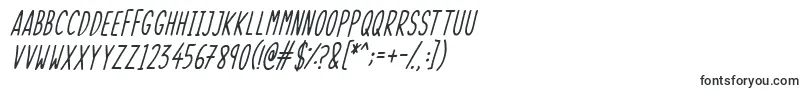SkinnyThingsItalic Font – Fonts for Autocad