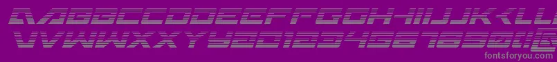 Weitere Informationen zur Wildcard31gradital-Schriftart Wildcard31gradital-Schriftart – Graue Schriften auf violettem Hintergrund