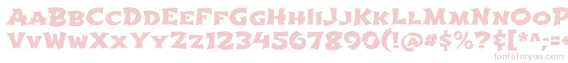 ShojumaruRegular Font – Pink Fonts on White Background