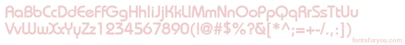 BiminiBold Font – Pink Fonts on White Background
