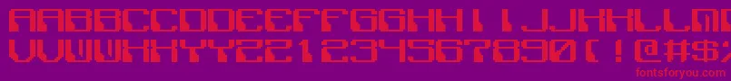 En savoir plus sur la police PolixMono Police PolixMono – polices rouges sur fond violet