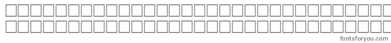 CacheheavyRegular Font – Gray Fonts on White Background