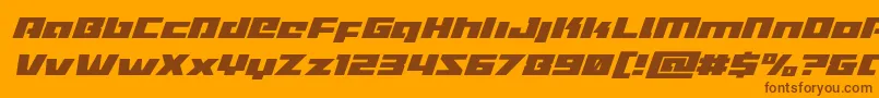Más sobre la fuente Turbochargesuperital fuente Turbochargesuperital – Fuentes Marrones Sobre Fondo Naranja