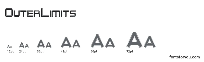 OuterLimits Font Sizes