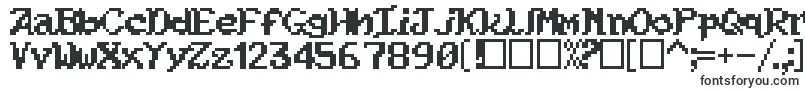 Kouryuu-fontti – Alkavat K:lla olevat fontit