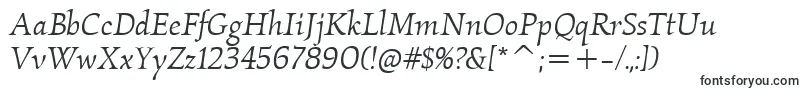 KallositcTtBookitalic Font – Fonts for Xiaomi