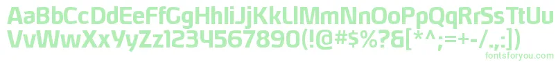 HybreargBold Font – Green Fonts