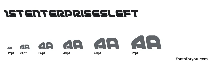 1stenterprisesleft Font Sizes