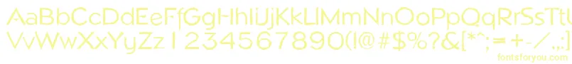 NapoliantiqueRegular-fontti – keltaiset fontit