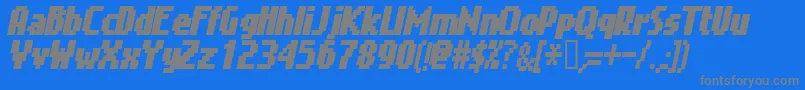 More about Gimei Font Gimei Font – Gray Fonts on Blue Background