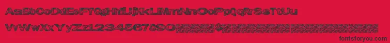 More about Grungekids Font Grungekids Font – Black Fonts on Red Background