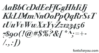 BodoniSvtytwoOsItcTtBoldit font – Fonts Records