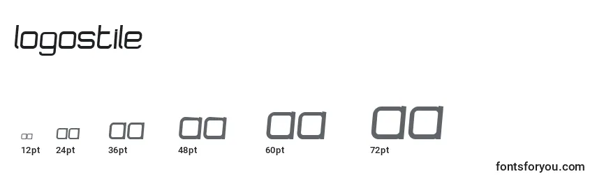 Logostile Font Sizes