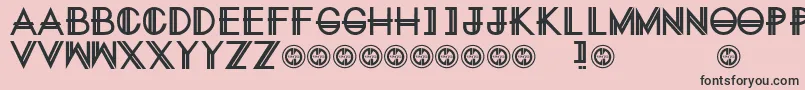 Подробнее о шрифте EternitynowRegular Шрифт EternitynowRegular – чёрные шрифты на розовом фоне