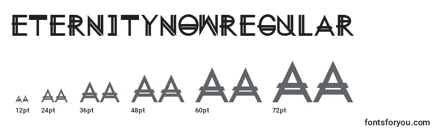 EternitynowRegular Font Sizes