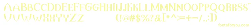 TheDarkTitanVintage Font – Yellow Fonts