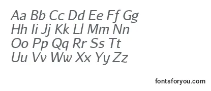 AurulentsansItalic Font