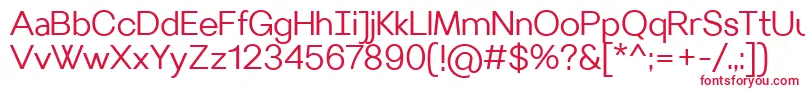 VilleraySemilight Font – Red Fonts