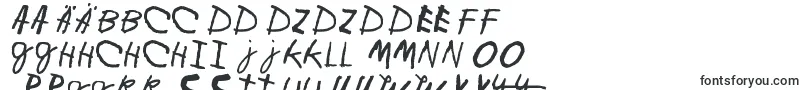 Шрифт MinenOoKenguru – словацкие шрифты