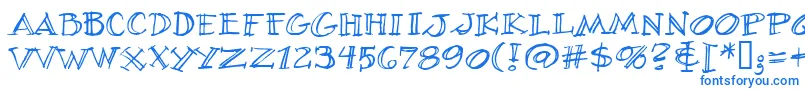 VillageIdiotBb Font – Blue Fonts