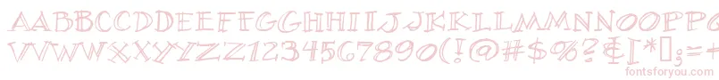 VillageIdiotBb Font – Pink Fonts