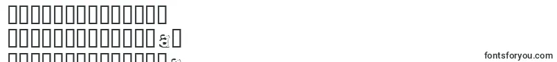 フォントDefora – 中国の文字（簡体字）