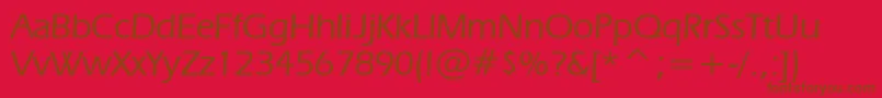 ErasMediumBt Font – Brown Fonts on Red Background