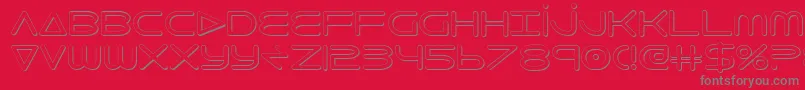Подробнее о шрифте 8thelement3D Шрифт 8thelement3D – серые шрифты на красном фоне