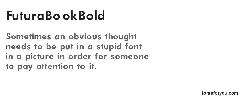 FuturaBookBold-fontti