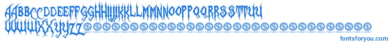 ZombieHolocaust Font – Blue Fonts