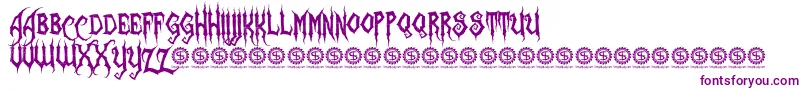 ZombieHolocaust Font – Purple Fonts