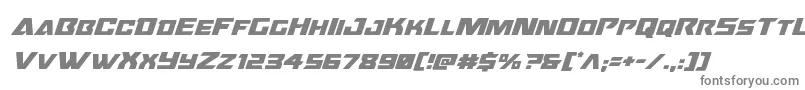 Шрифт Oceanicdriftital – серые шрифты на белом фоне