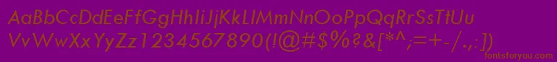 Lisätietoja TwCenMtРљСѓСЂСЃРёРІ-fontista TwCenMtРљСѓСЂСЃРёРІ-fontti – ruskeat fontit violetilla taustalla
