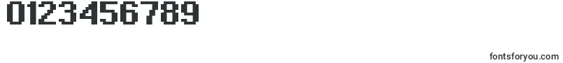 フォントCopy0865 – 数字と数値のためのフォント