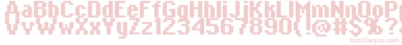フォントCopy0865 – ピンクのフォント