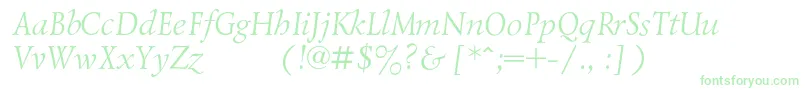 LazurskiexpodcItalic Font – Green Fonts