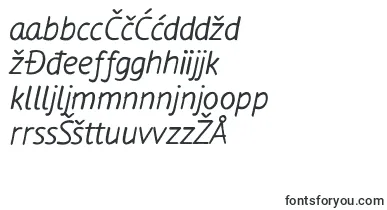 Flow font – bosnian Fonts