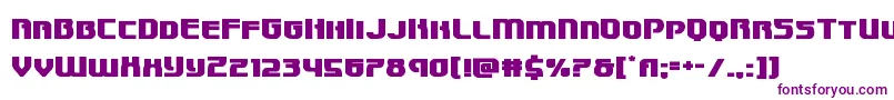 Speedwagonexpand-Schriftart – Violette Schriften