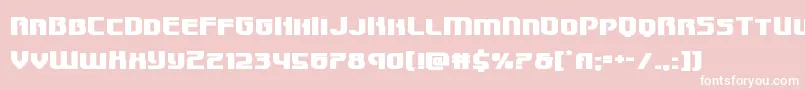 Speedwagonexpand Font – White Fonts on Pink Background