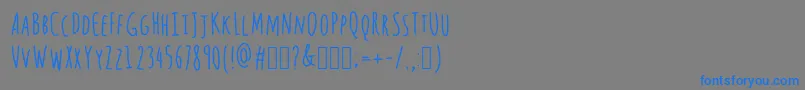 Подробнее о шрифте Questions Шрифт Questions – синие шрифты на сером фоне