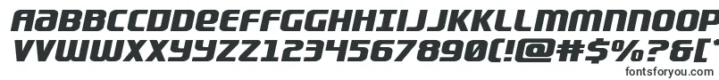 Шрифт Lightsiderexpand – объёмные шрифты