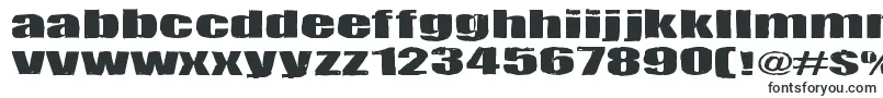 Шрифт Tulikuume – эродированные шрифты