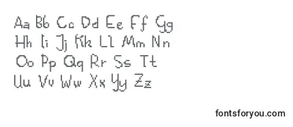 Обзор шрифта Kolquatfunkybitm
