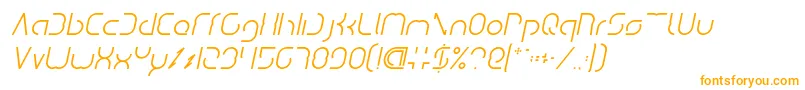 fuente DismechaItalic – Fuentes Naranjas