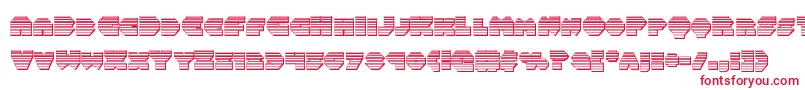 Balastaragchrome Font – Red Fonts on White Background