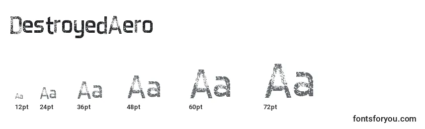 DestroyedAero Font Sizes